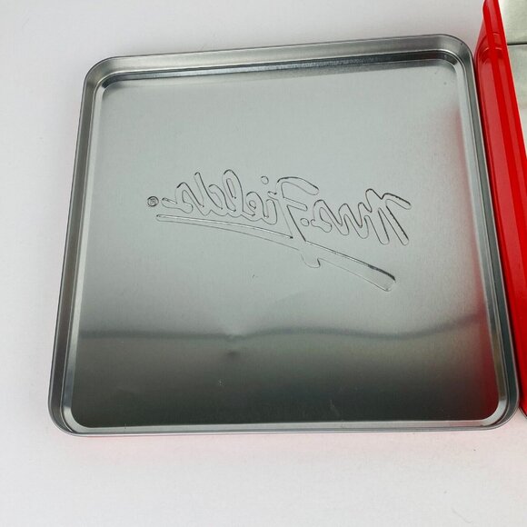 Mrs Fields Cookie Square Tin With Lid Container Advertising Collectible Item - Picture 5 of 8